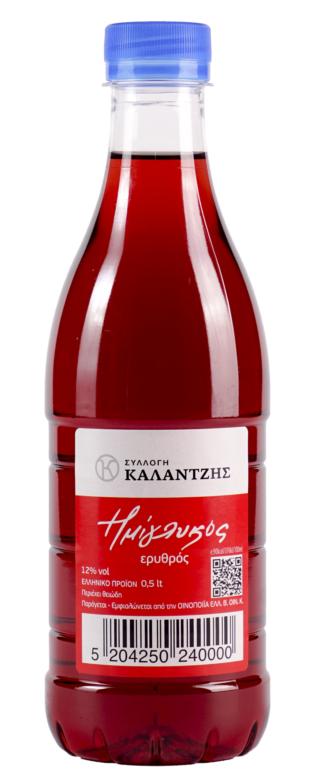 Ημίγλυκος Ερυθρός 500ml