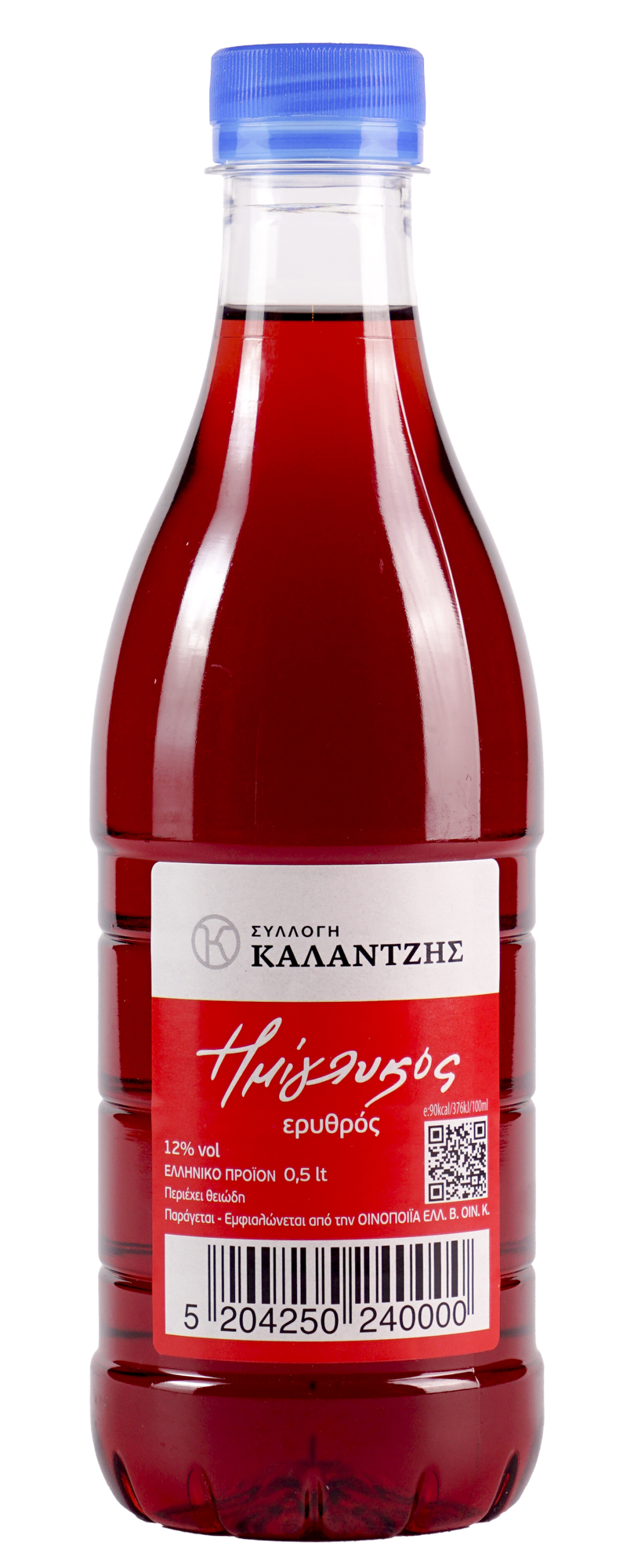 Ημίγλυκος Ερυθρός 500ml
